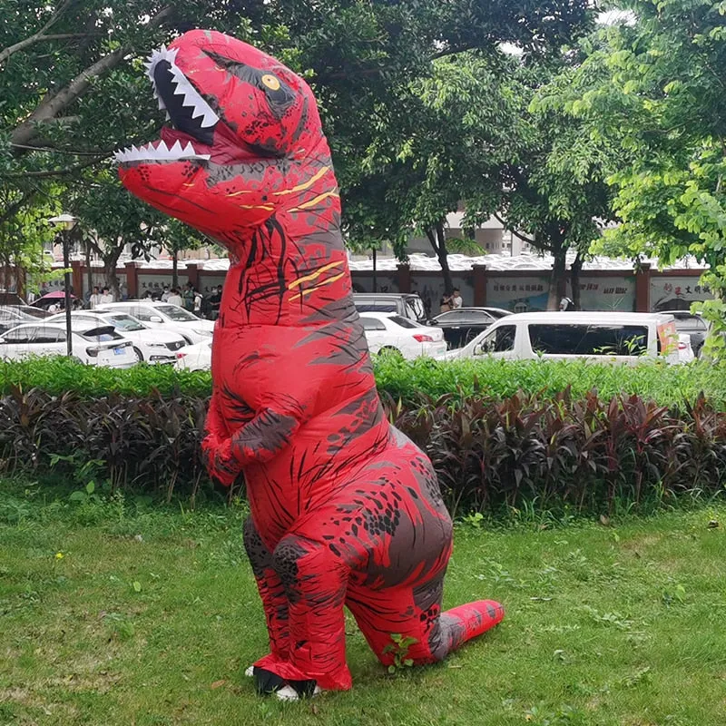 Trendy Adult T-Rex Inflatable Dinosaur Costume