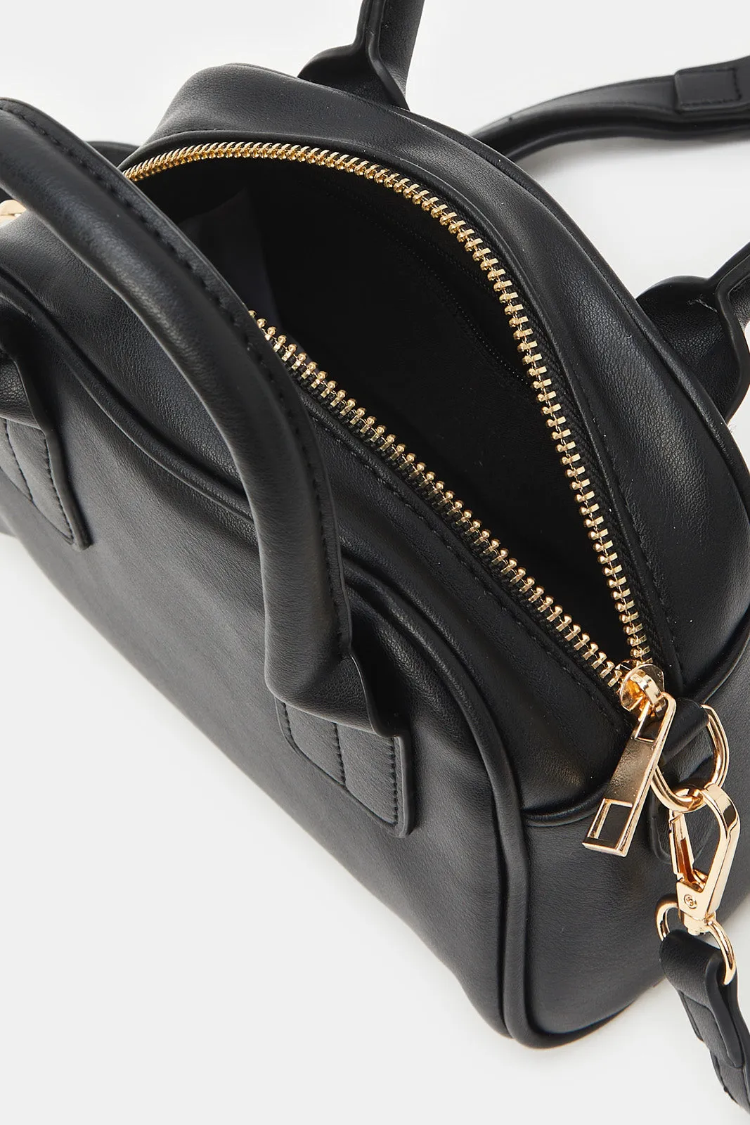 Women Black Embellished Cross Body Bag